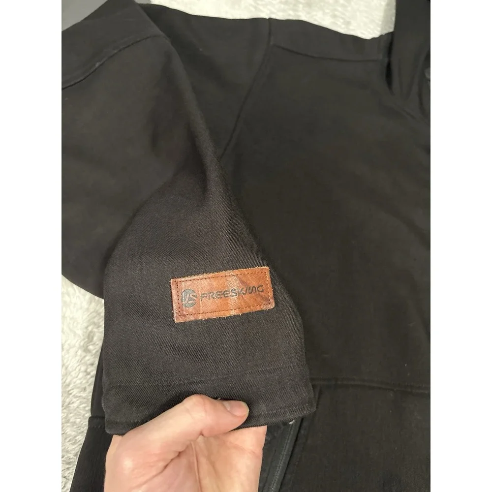 The North Face Men's Black Full‎ Zip Size XXL Jacket Hooded US Free Skiing